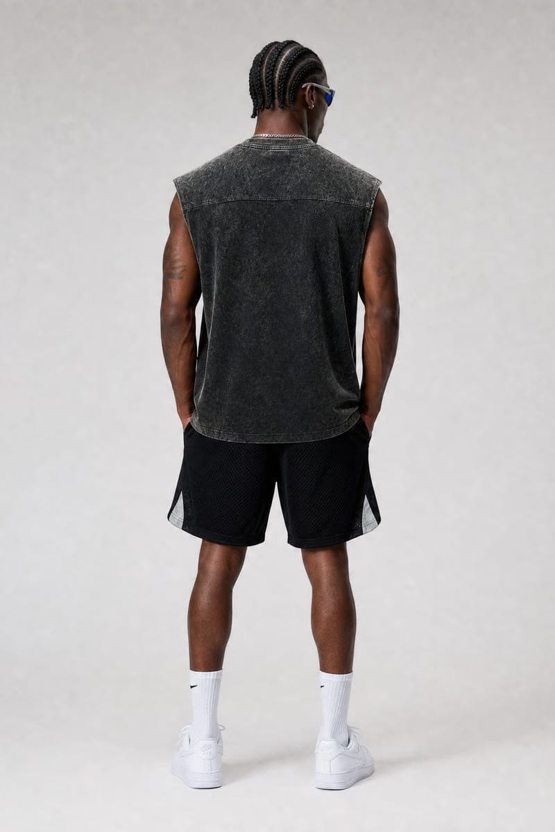 Gymbrat Acid Edge Black Tank