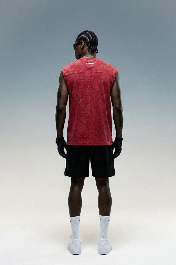Gymbrat Acid Edge Crimson Red Tank