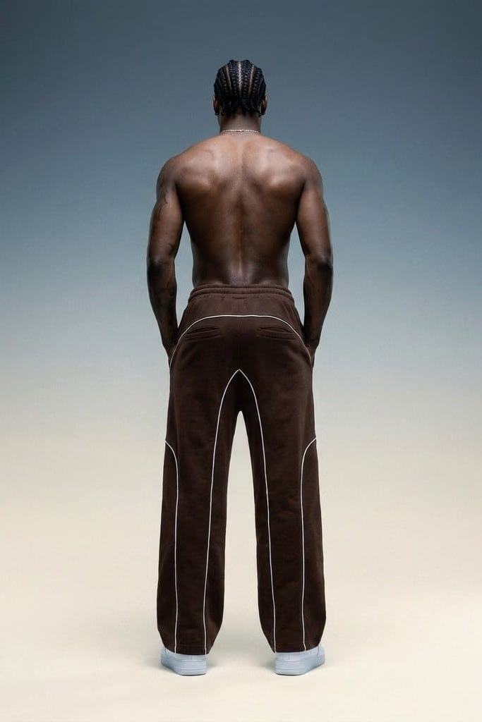 Gymbrat Arc Joggers Dark Brown