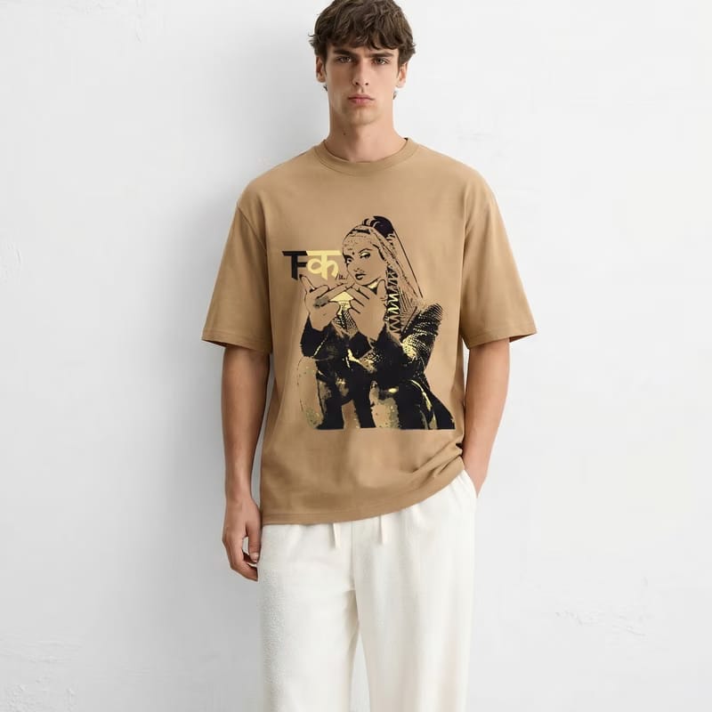 Kaand Fuck It Tshirt(Brown)