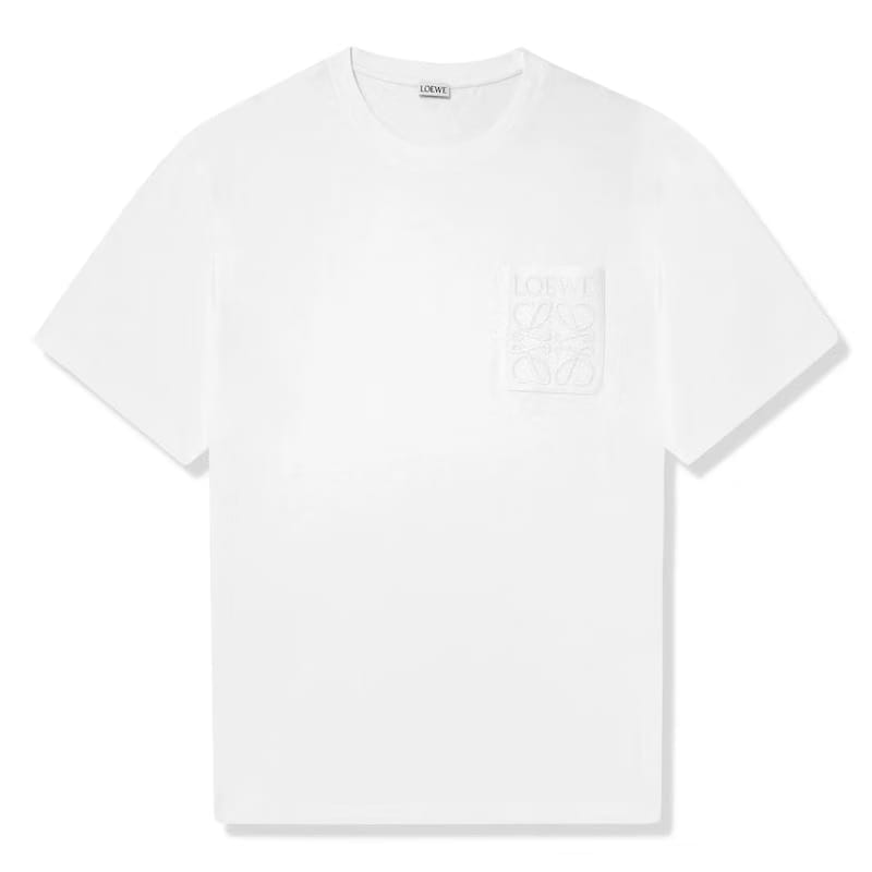 LOEWE Anagram Pocket T-Shirt White