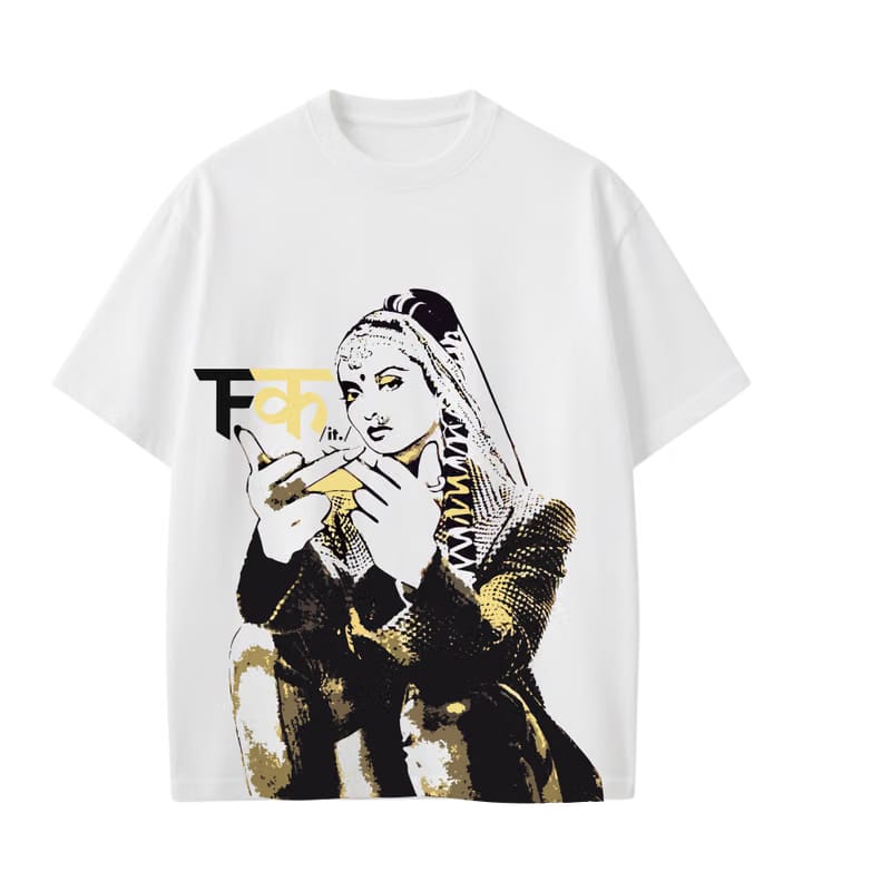 Kaand Fuck It T-Shirt(White)