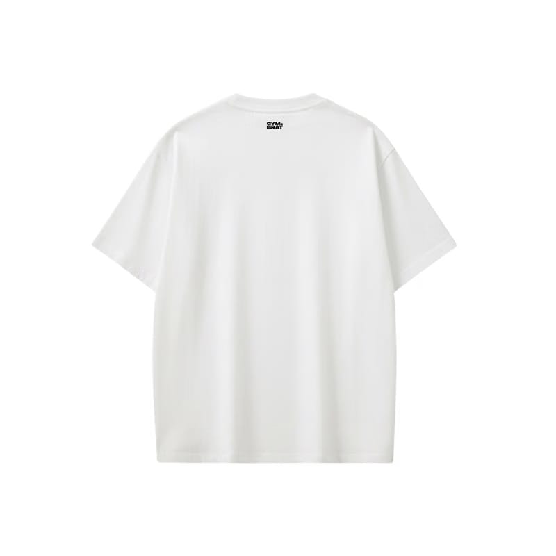 Gymbrat Core Comfort White T-Shirt