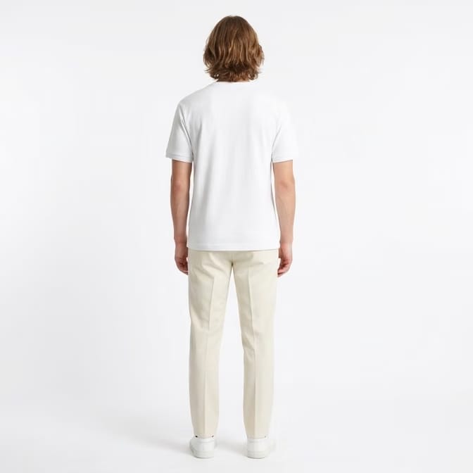 Rothmere Classic Henley T-Shirt - Cloud