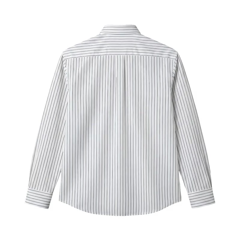 Valencrest Signature Stripe Shirt - Ivory Ash