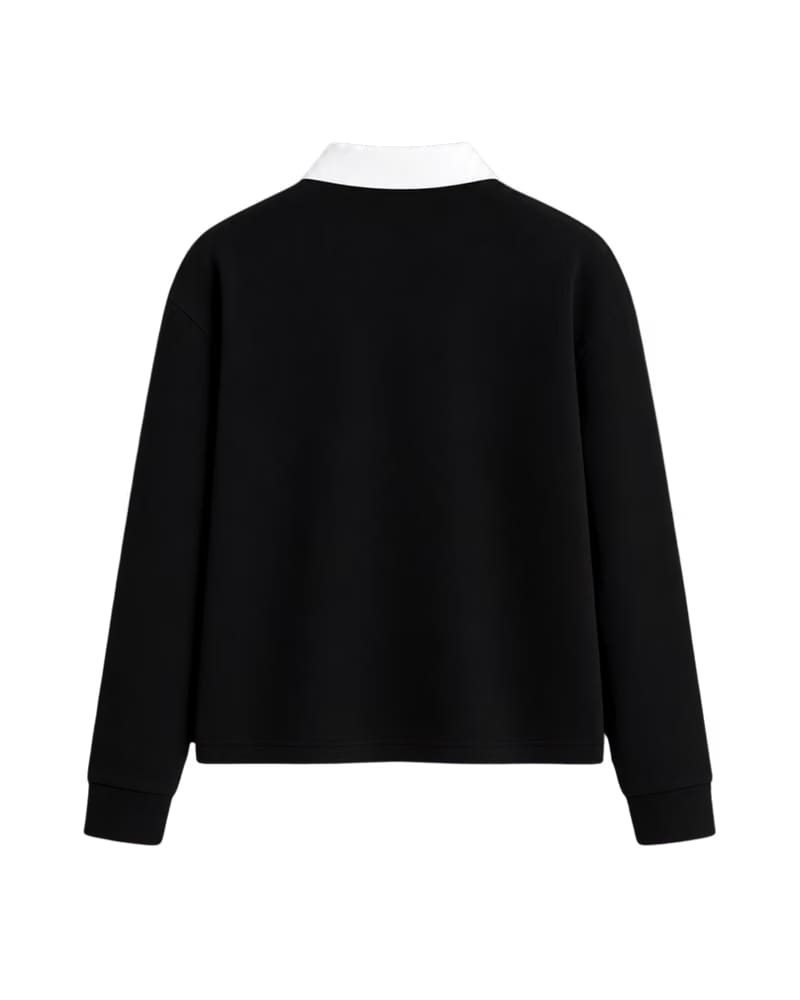 SUMMER CLASSIC POLO TEE - BLACK