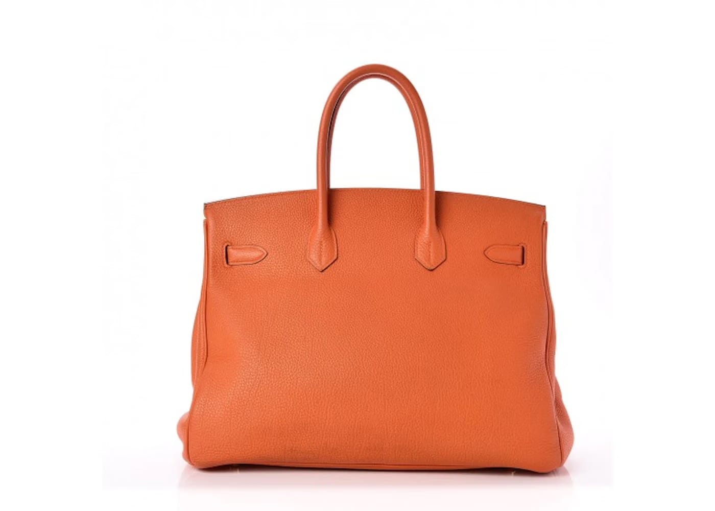 Hermes Birkin Togo 35 Orange Gold
