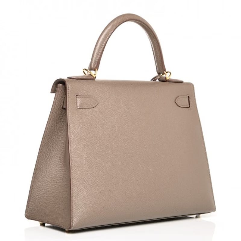 Hermes Kelly Sellier Epsom 28 Etain