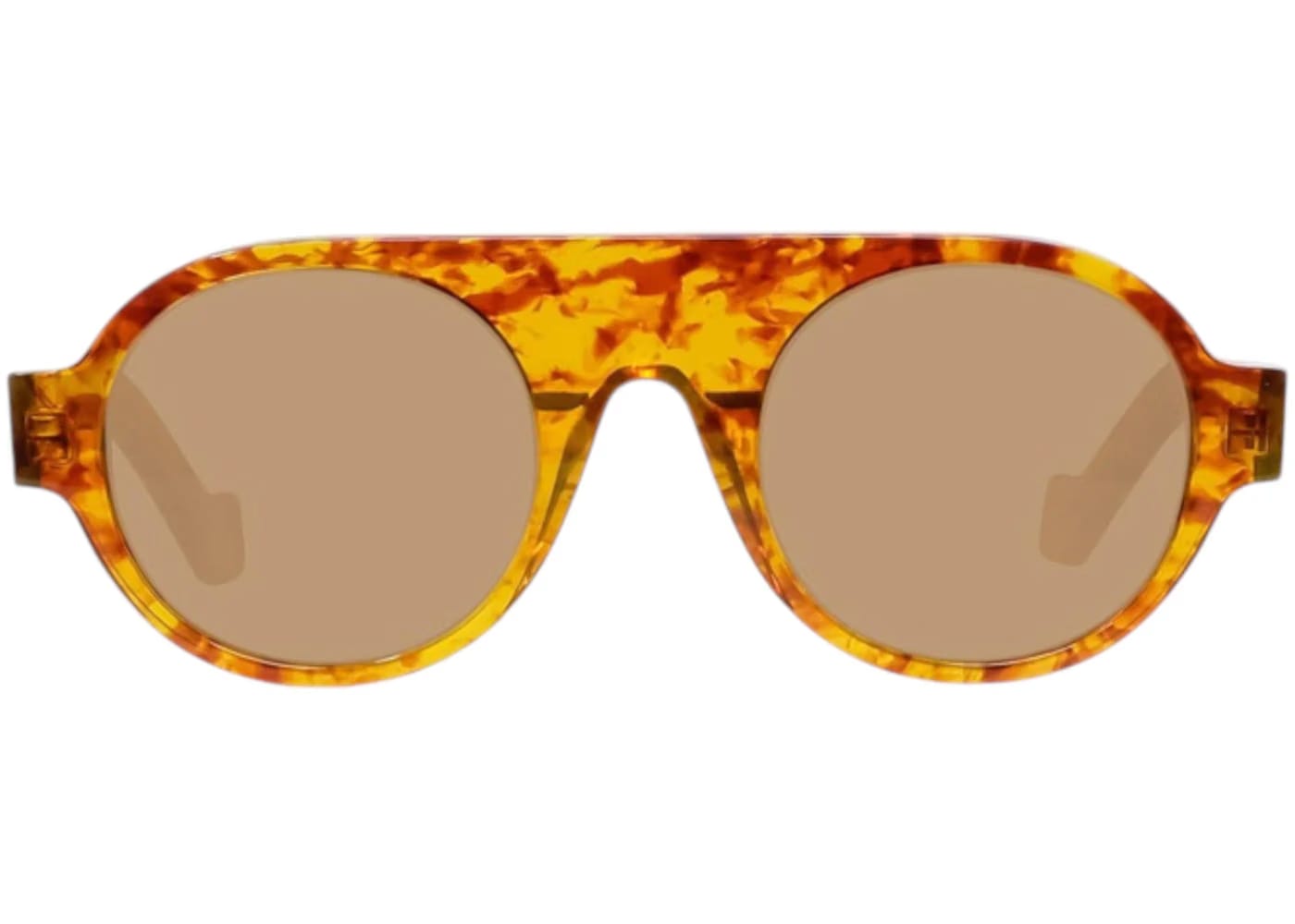 LOEWE Round Sunglasses Amber (LW40020F 54E)
