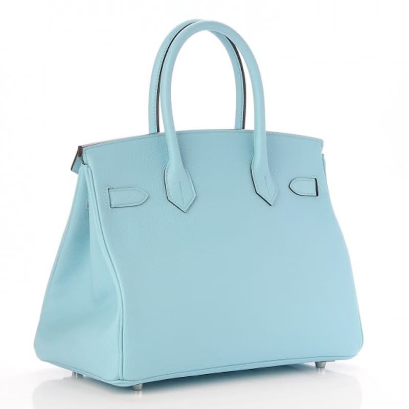 Hermes Birkin Epsom 30 Bleu Atoll