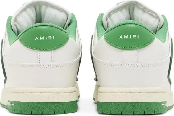 Amiri Skel Top Low White Green