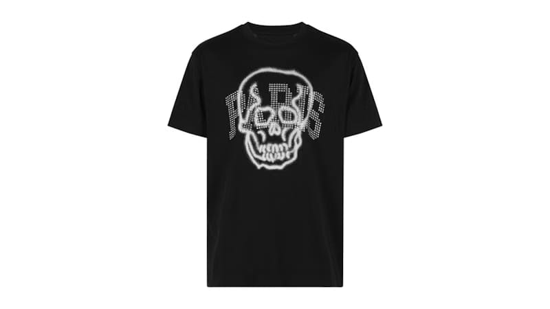 Givenchy Gothic Paris Embellished Oversized T-Shirt Black