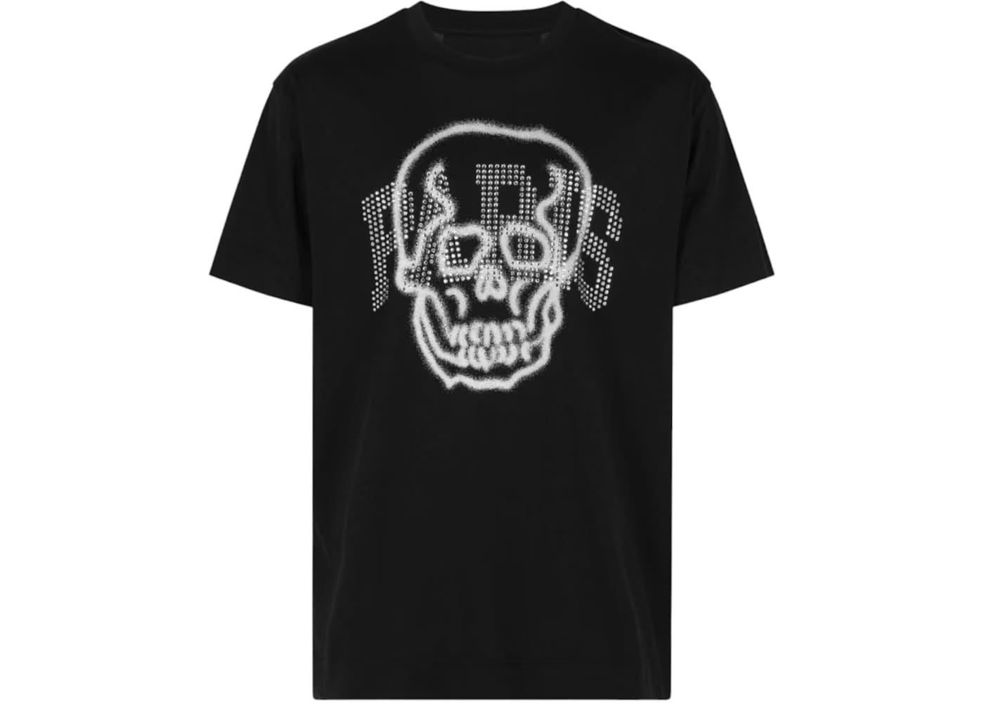 Givenchy Gothic Paris Embellished Oversized T-Shirt Black