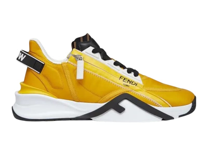 Fendi Flow Low Top Sunflower Yellow