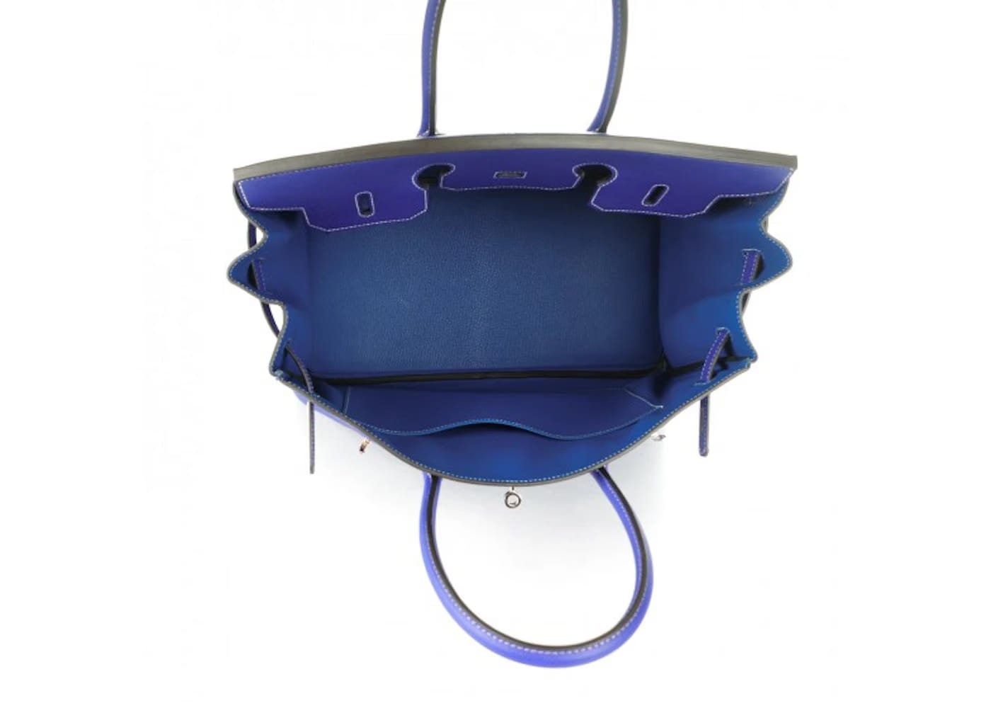 Hermes Birkin Epsom 35 Bleu Electrique/Mykonos