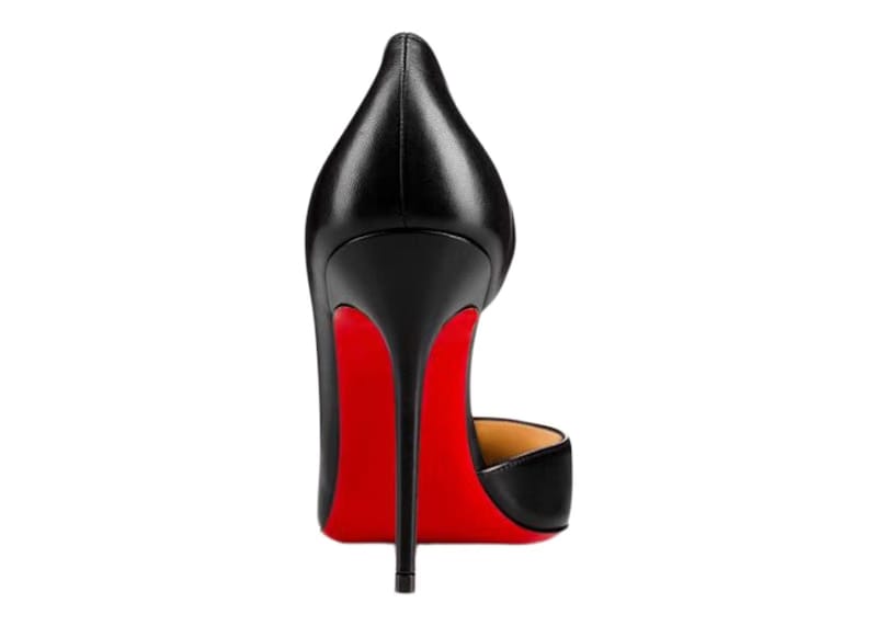 Christian Louboutin Iriza 100mm Pump Black Nappa Leather