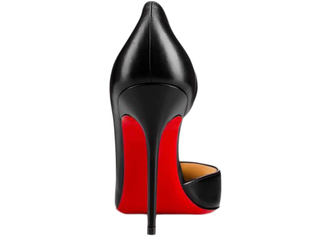 Christian Louboutin Iriza 100mm Pump Black Nappa Leather
