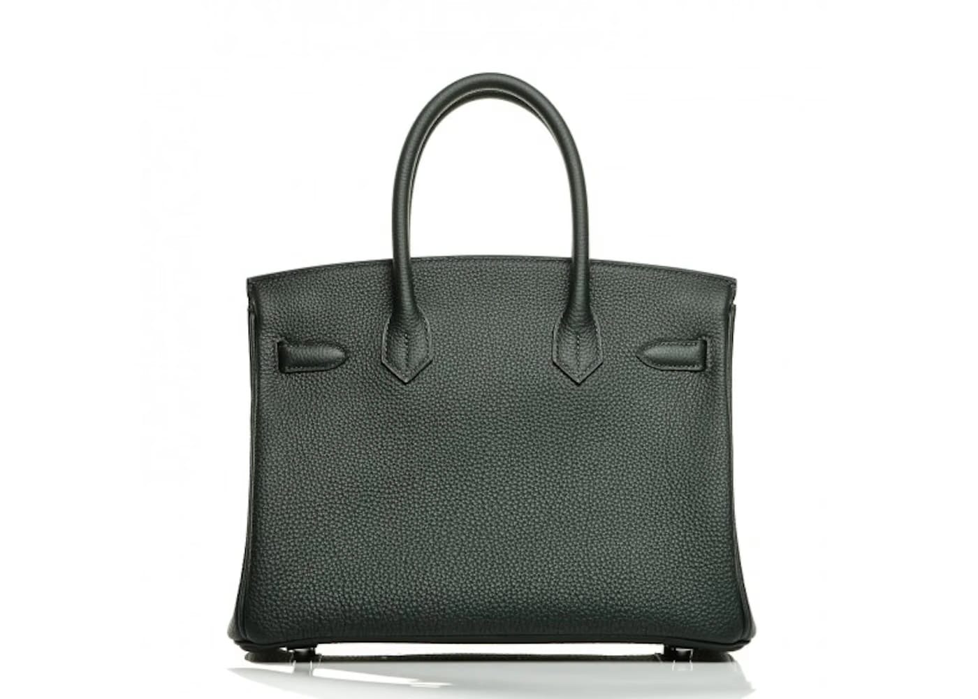 Hermes Birkin Togo 30 Vert Fonce