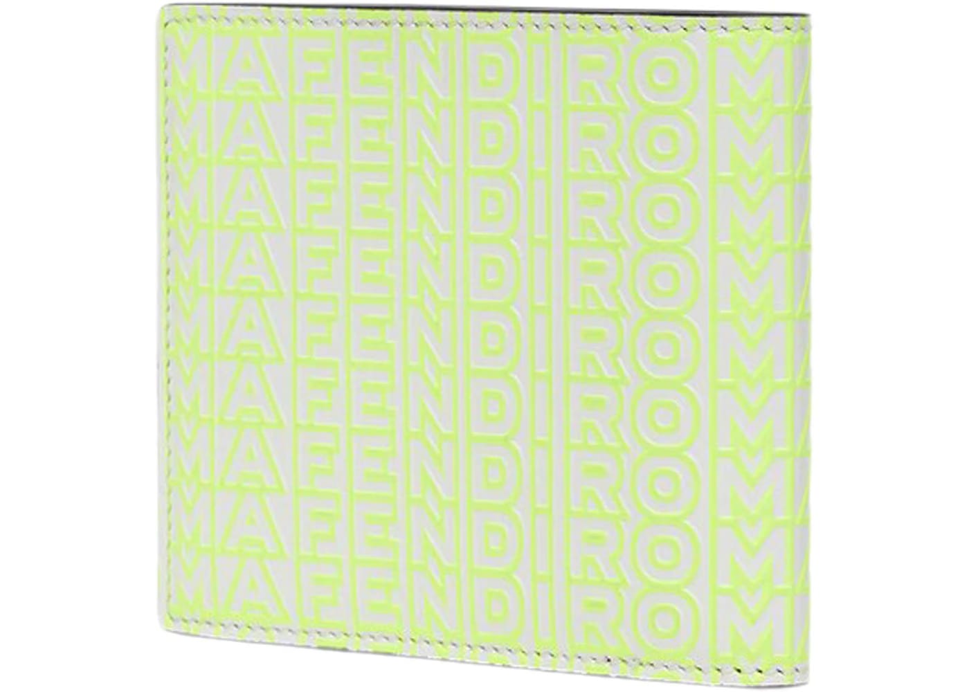 Fendi by Marc Jacobs Fendi Roma Bi-Fold Wallet Two-Tone Leather Compact Bi-Fold Wallet Multicolor
