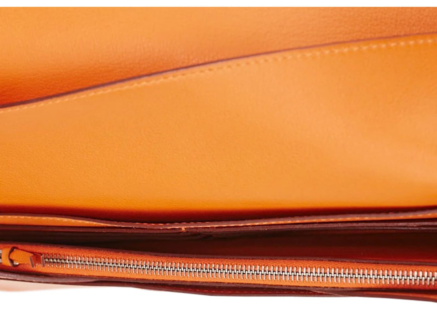 Hermes Spiratek Travel Wallet Swift Orange