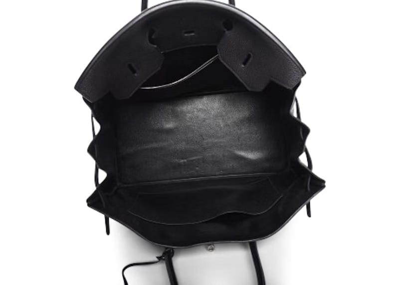 Hermes Birkin Fjord 40 Noir