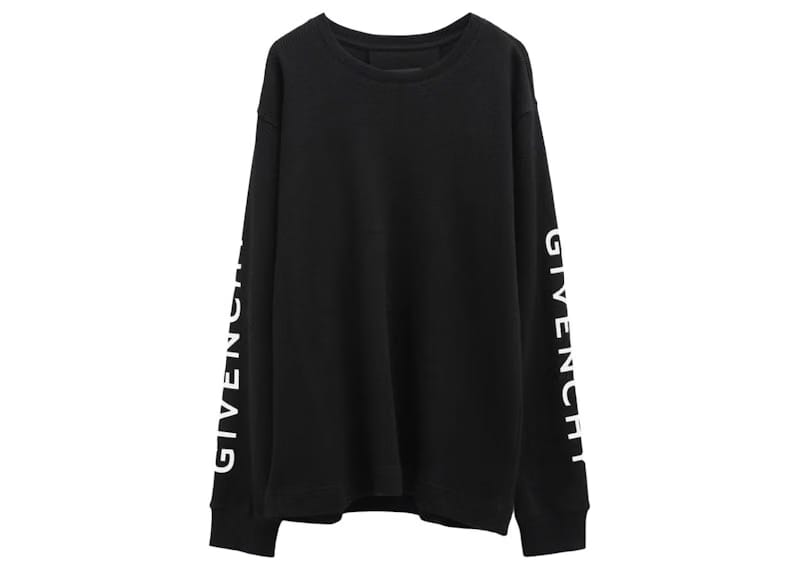 Givenchy Logo Print T-Shirt Black