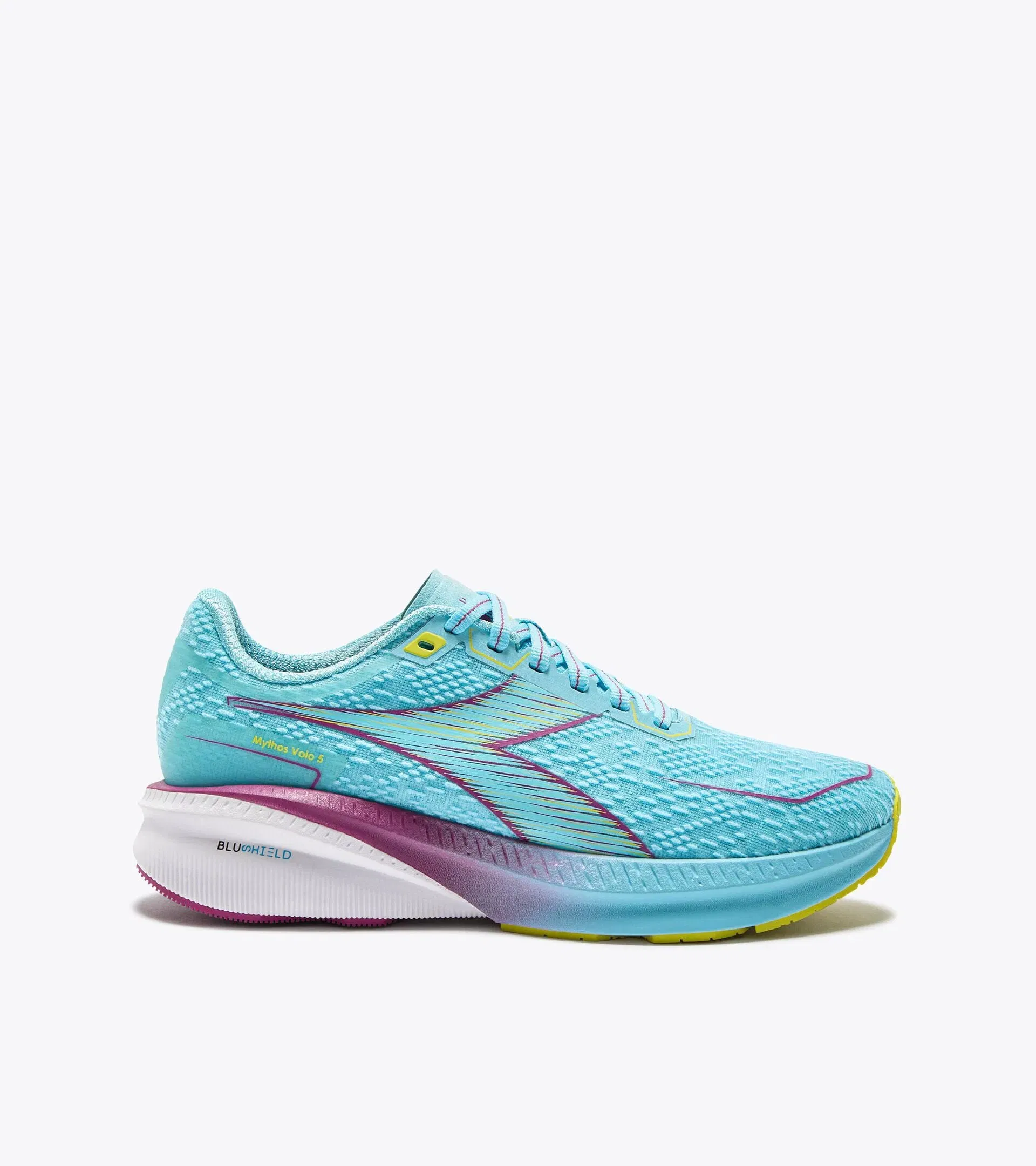Diadora Mythos Blushield Volo 5 W Gulf Stream/Fuchsia Red