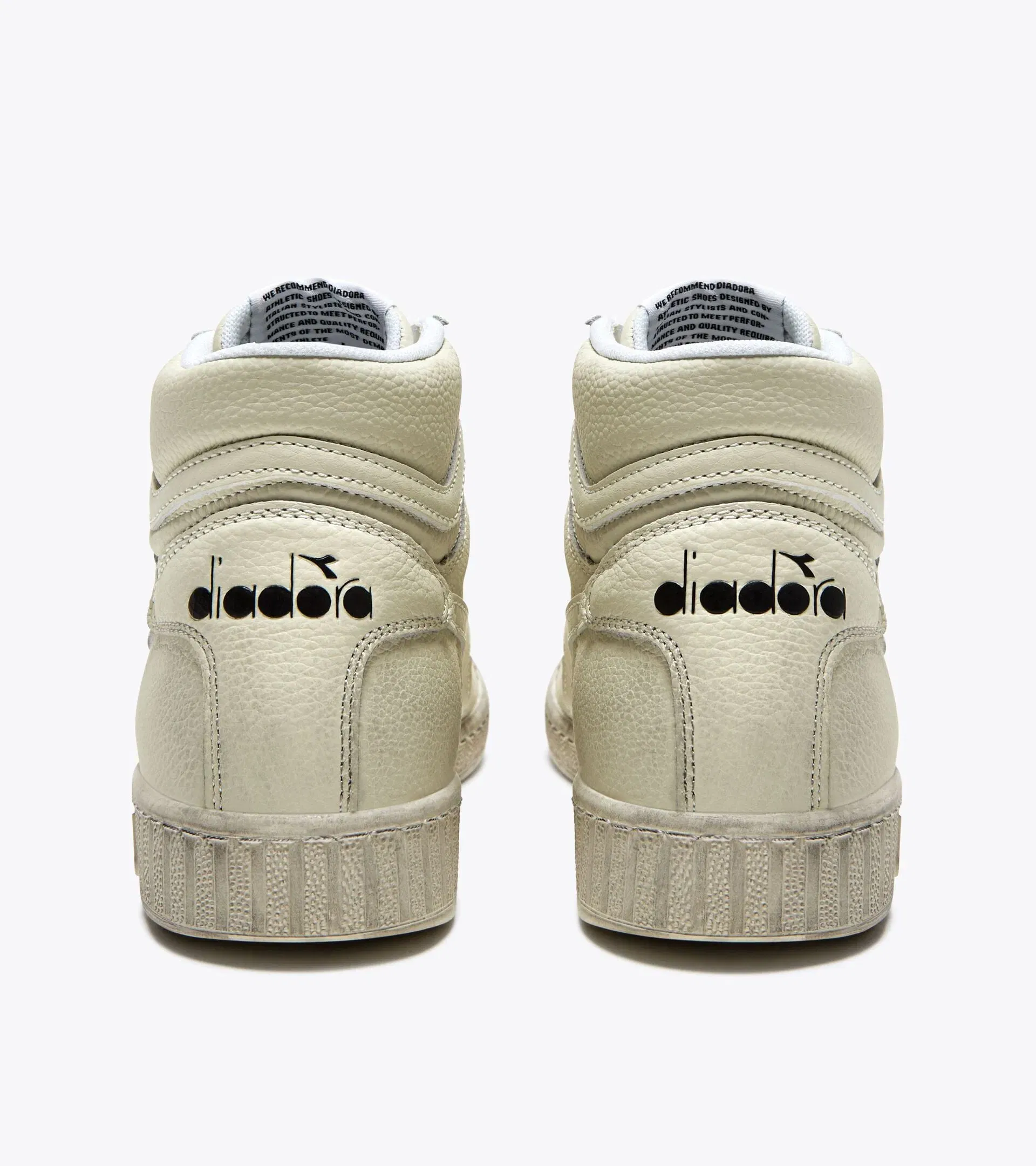 Diadora Game L High Waxed White/White/White
