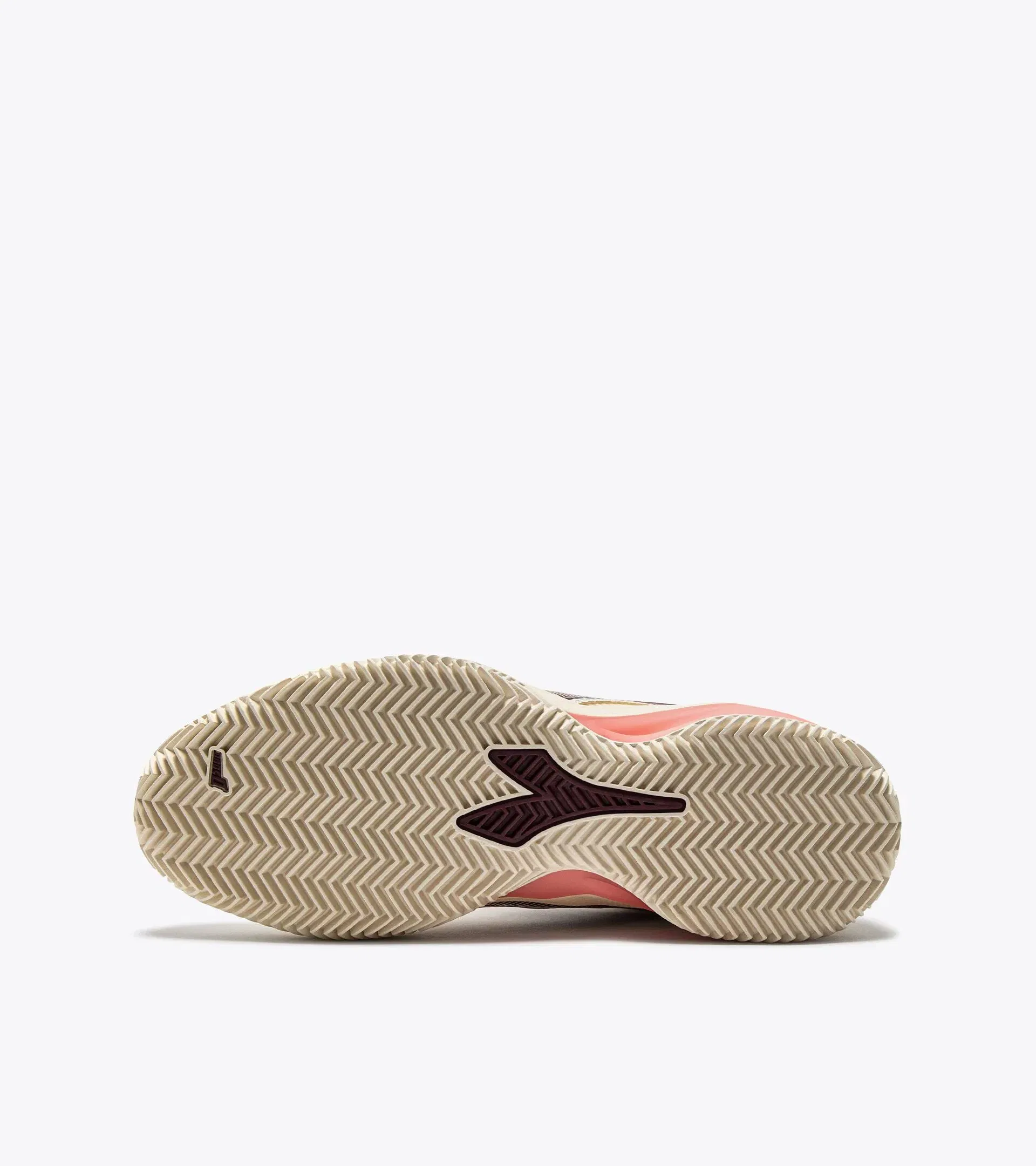 Diadora Blushield Torneo 3 W Clay Whisper Wh/Maroon Ban/Des Flwr