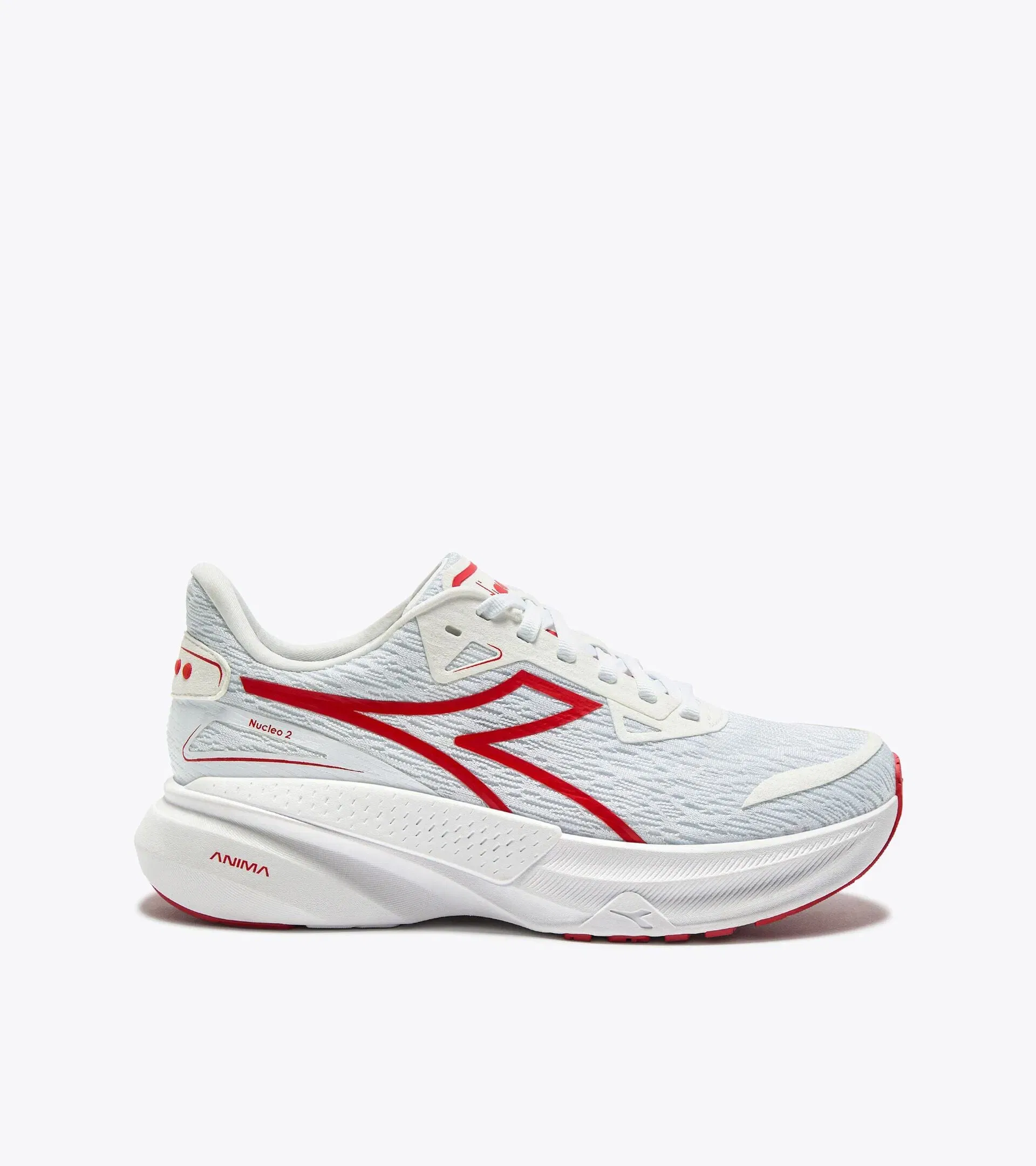 Diadora Nucleo 2 W White/Fiery Red