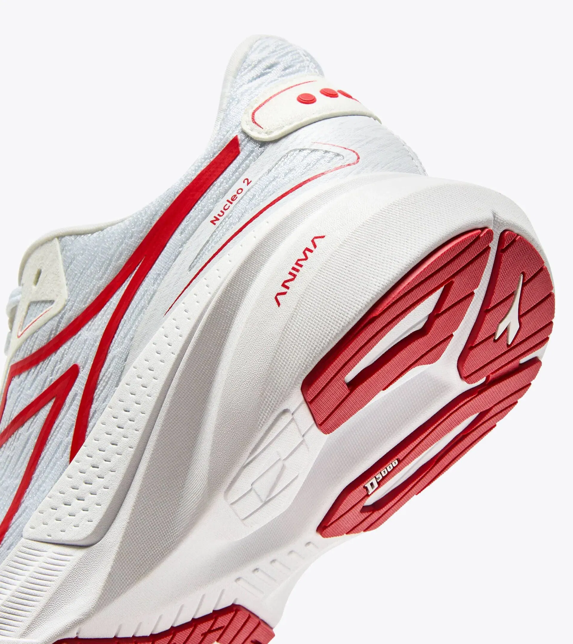 Diadora Nucleo 2 W White/Fiery Red