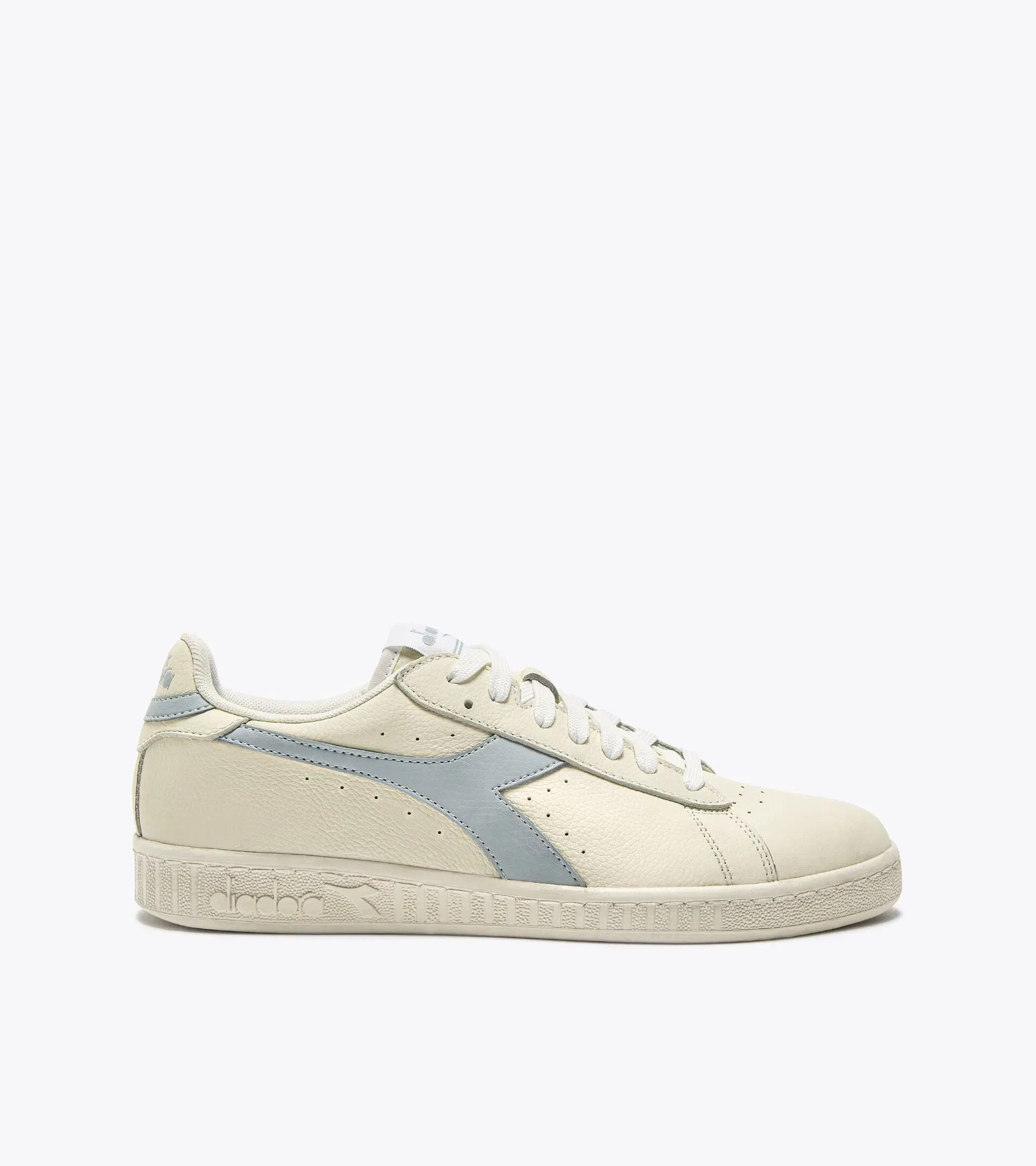 Diadora Game L Low Waxed White/High Rise