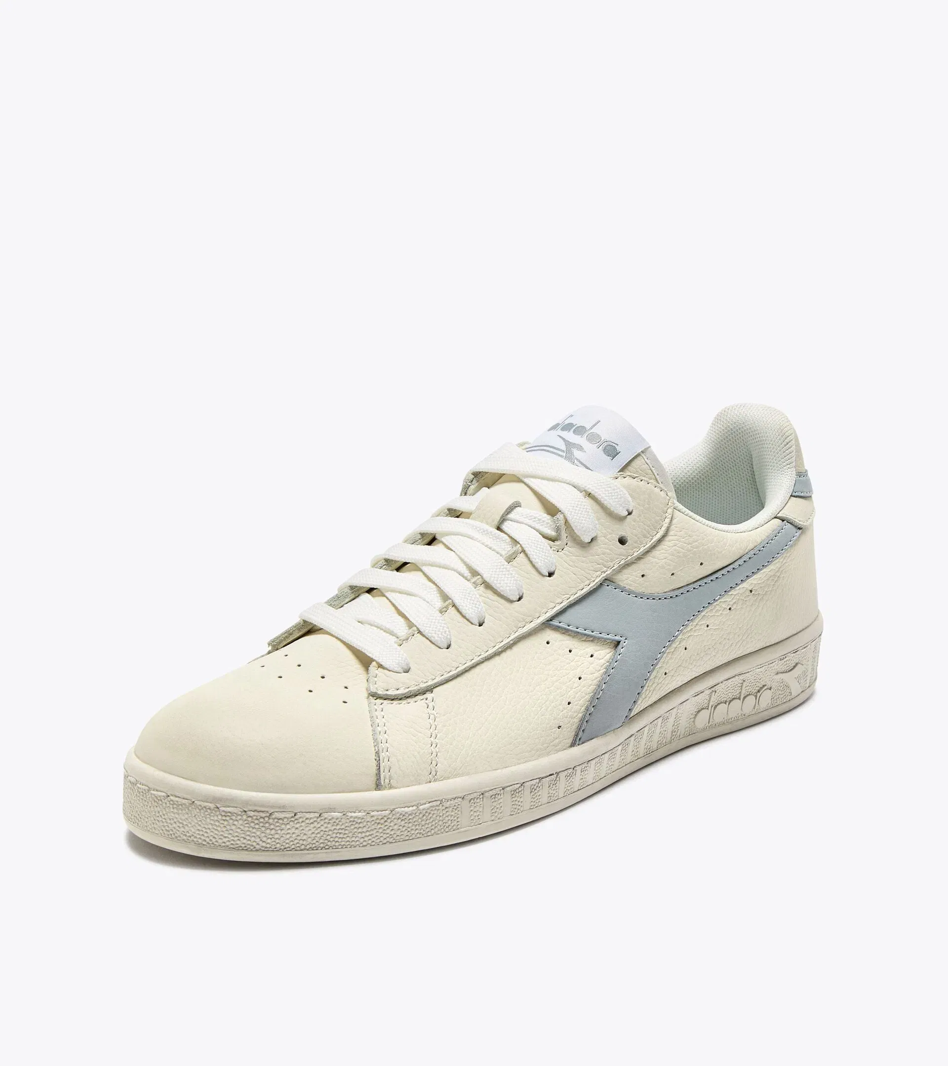 Diadora Game L Low Waxed White/High Rise