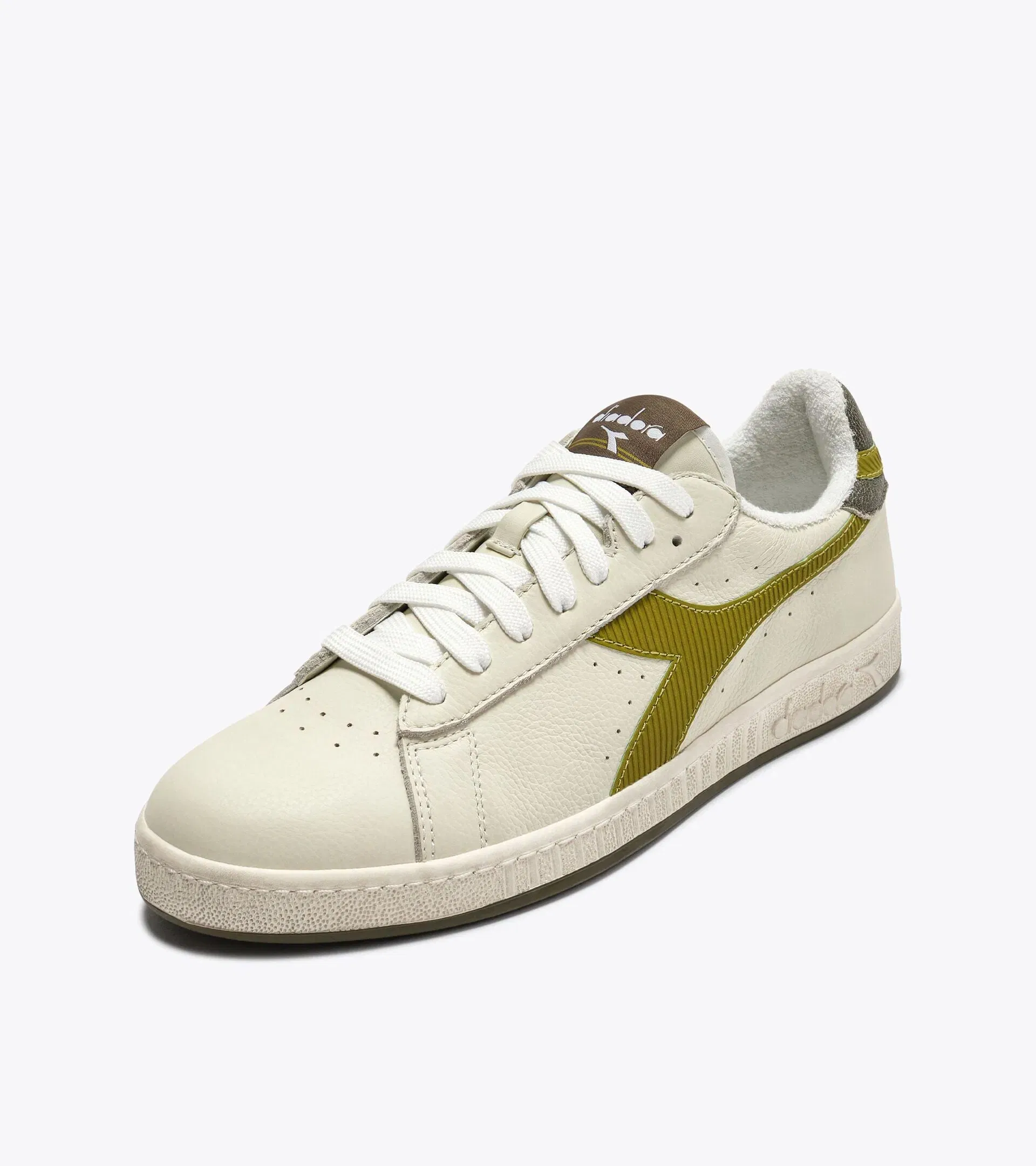 Diadora Game Low Stripes Waxed Golden Cypress