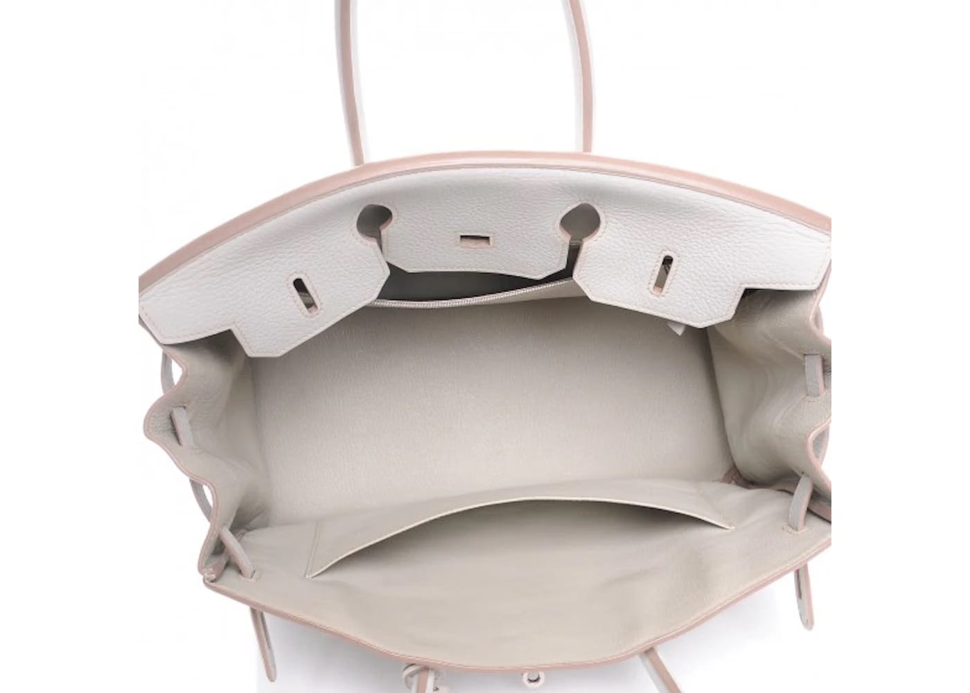 Hermes Birkin Taurillon Clemence 35 Gris Perle