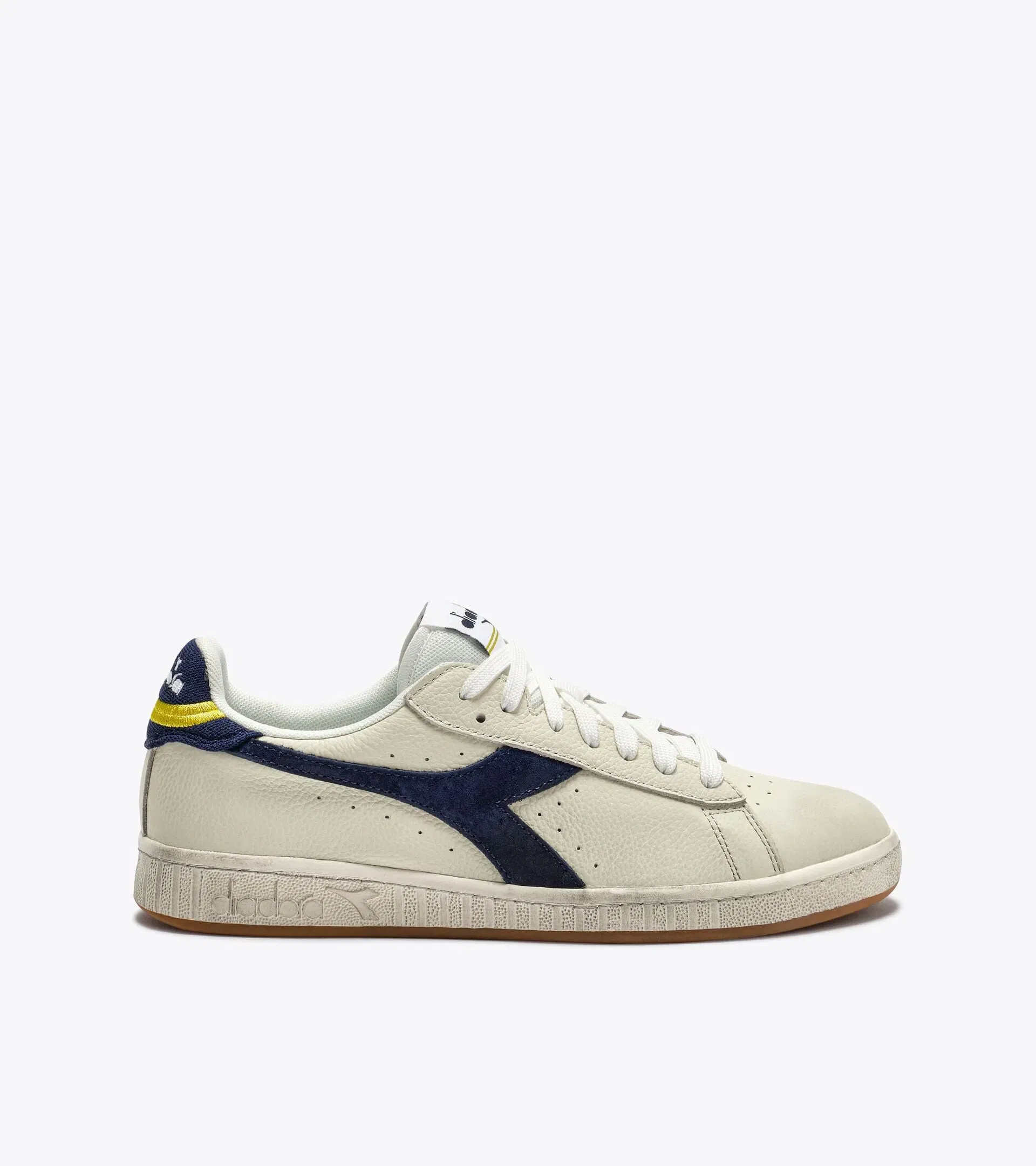 Diadora Game Low Jersey Waxed White/Navy Peony