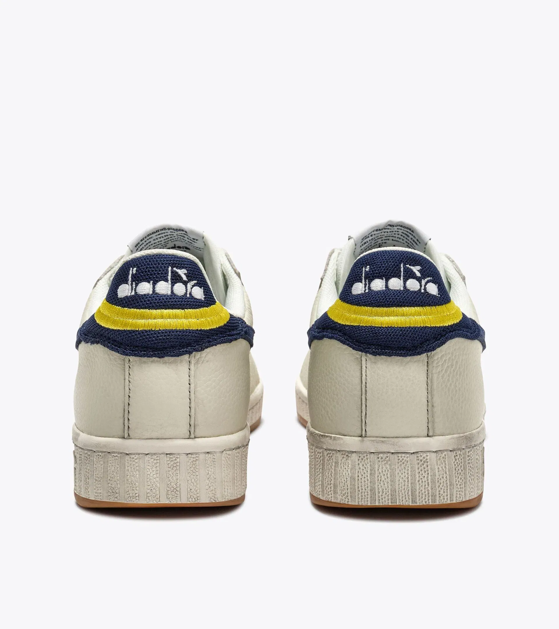 Diadora Game Low Jersey Waxed White/Navy Peony