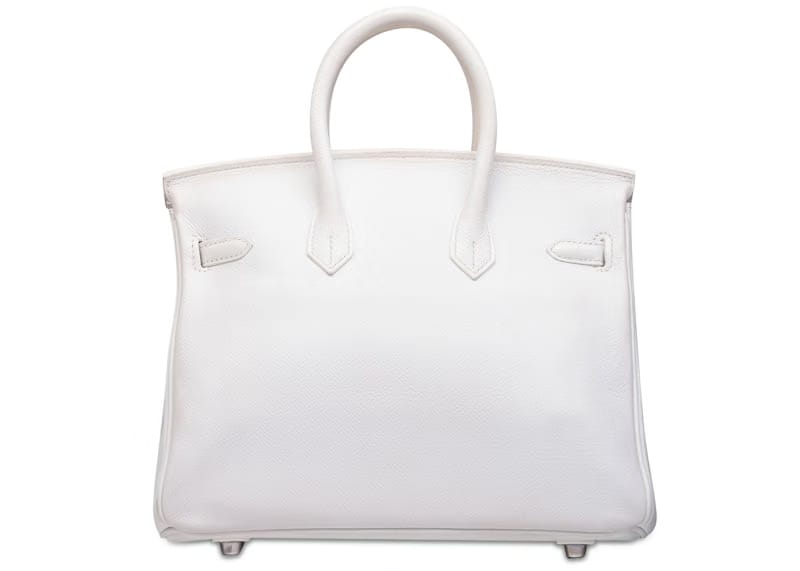 Hermes Birkin Epsom 25 White