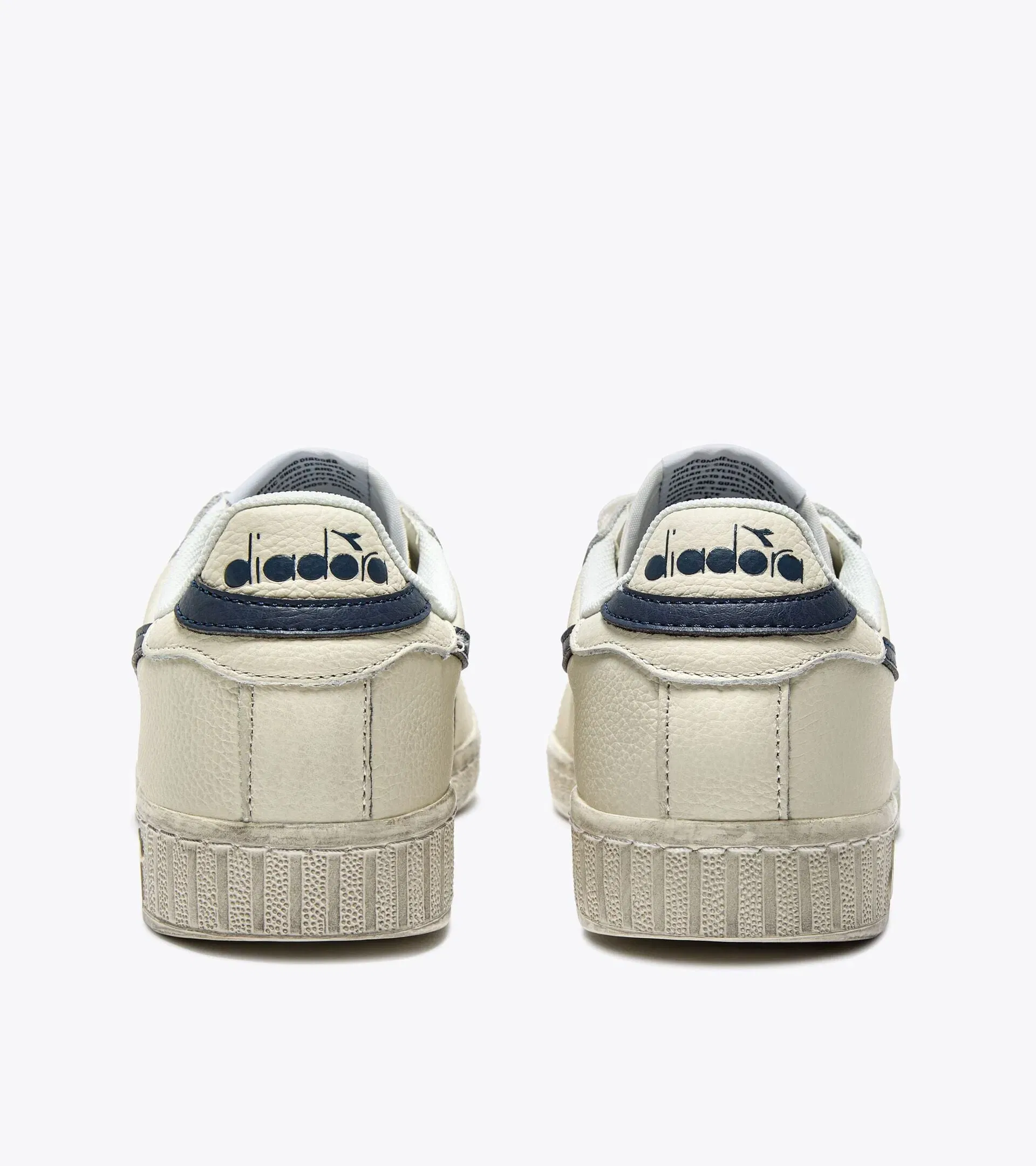 Diadora Game L Low Waxed White/Blue Caspian Sea