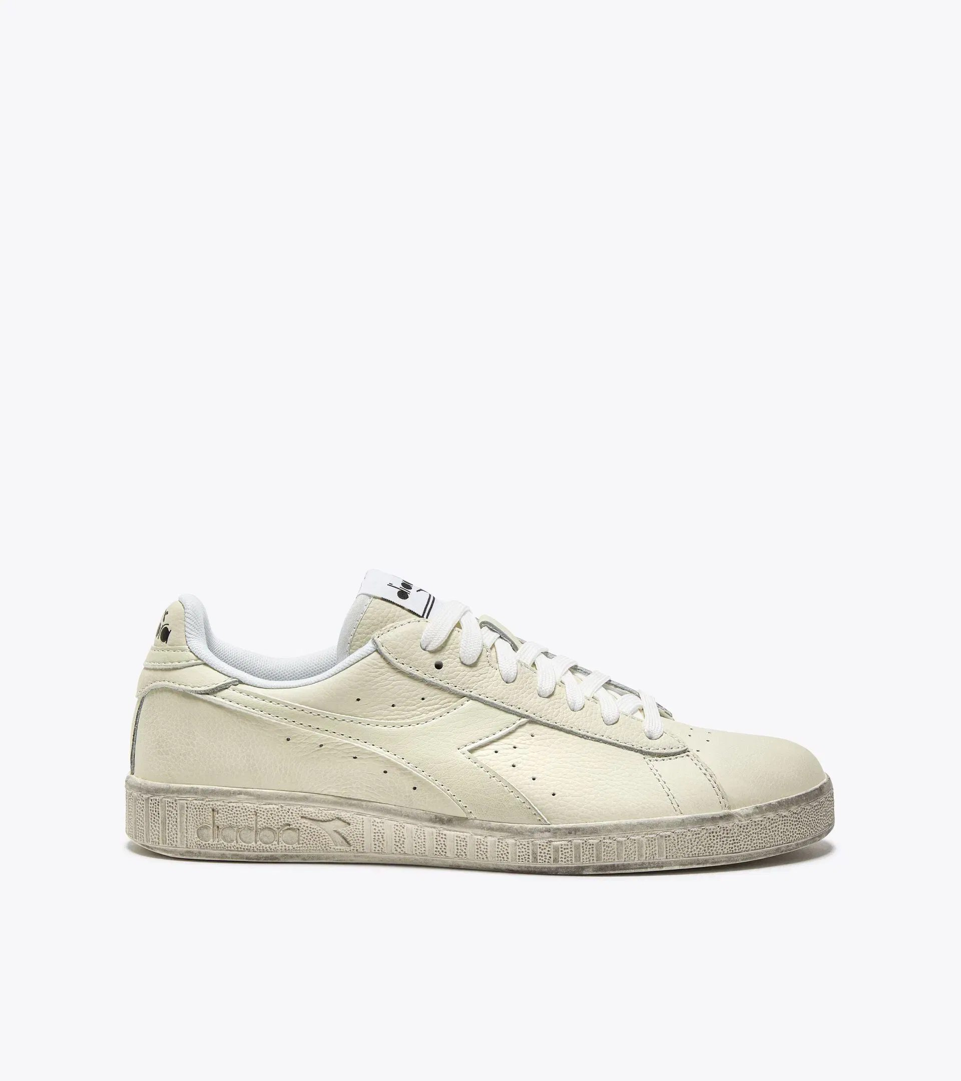 Diadora Game L Low Waxed White/White/White