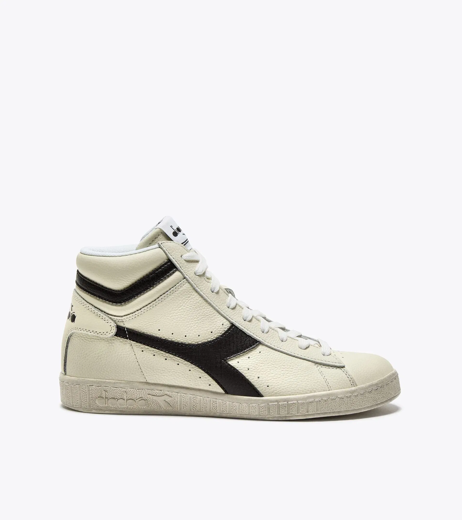 Diadora Game L High Waxed White/Black