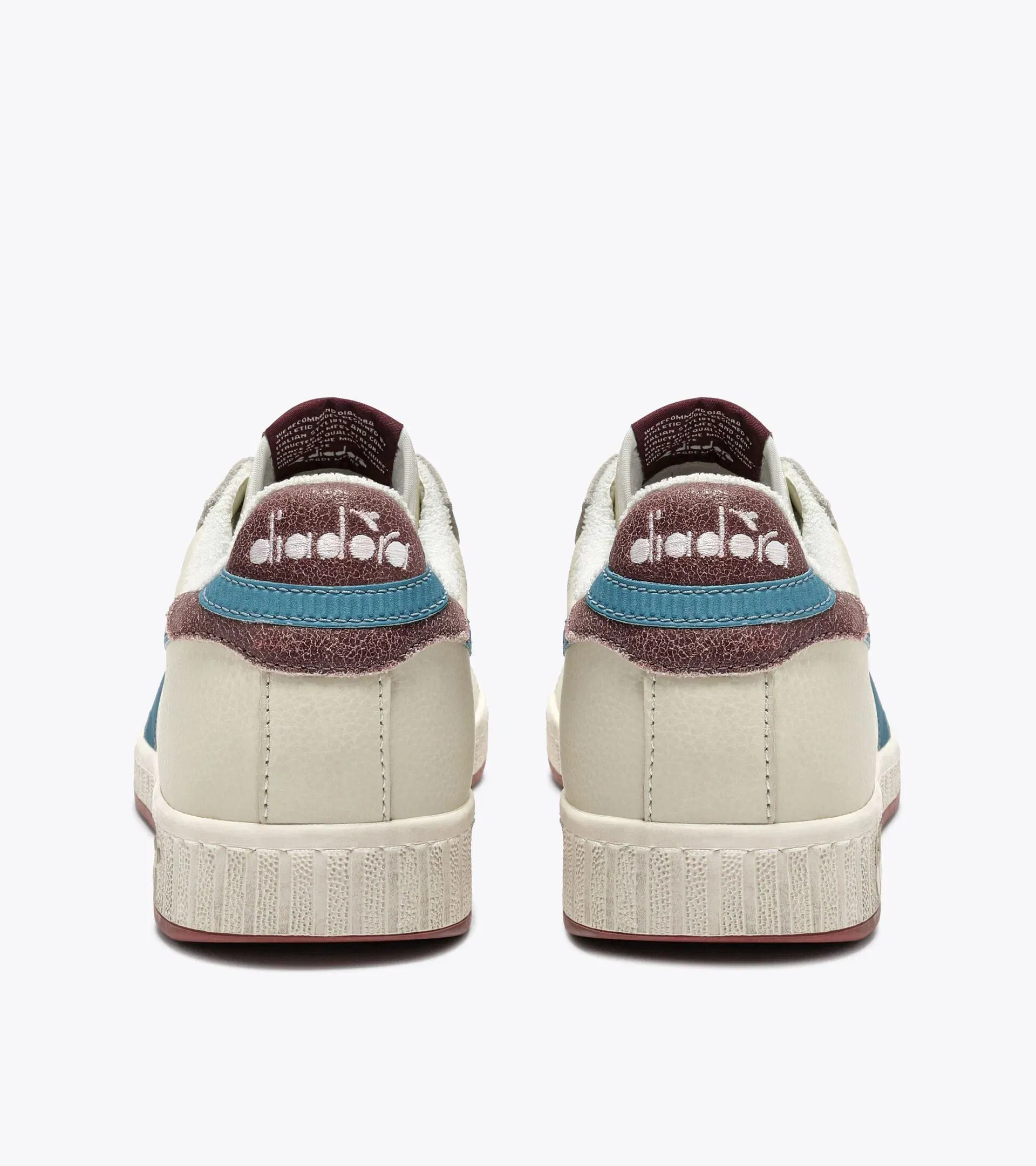 Diadora Game Low Stripes Waxed Sky-Blue Quartz