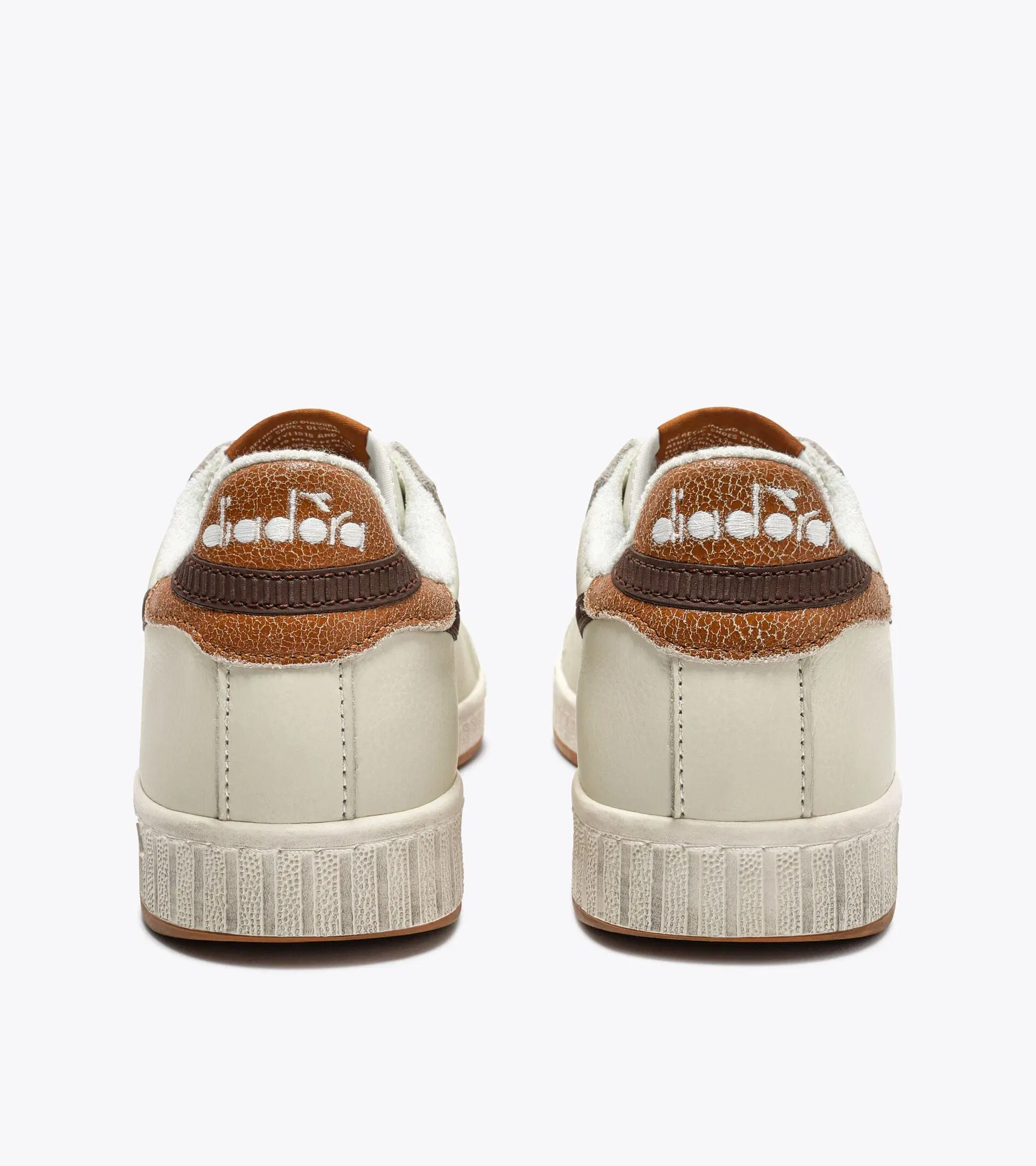 Diadora Game Low Stripes Waxed Shaved Chocolate