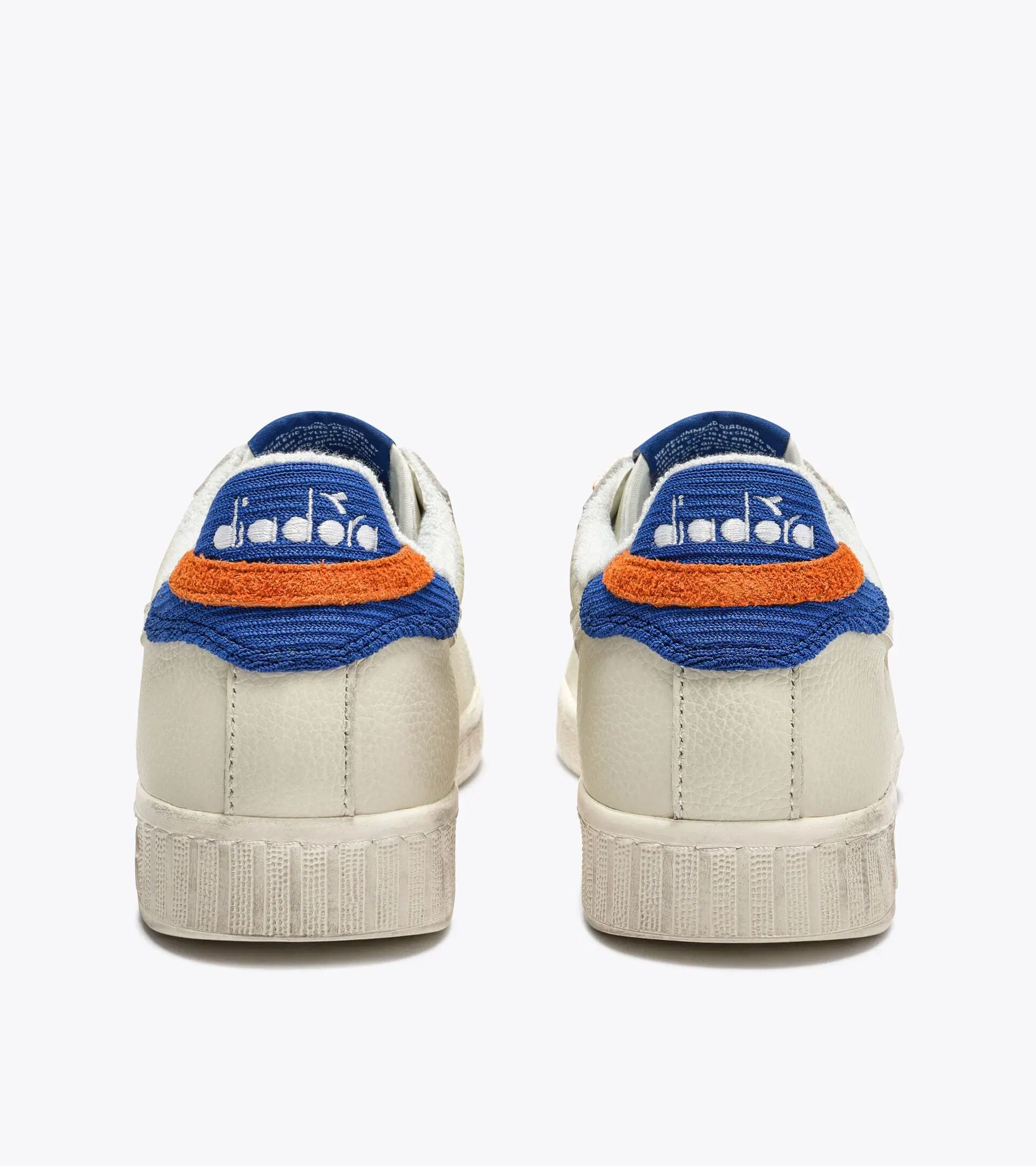 Diadora Game Low Tumble Waxed White/Dazzling Blue