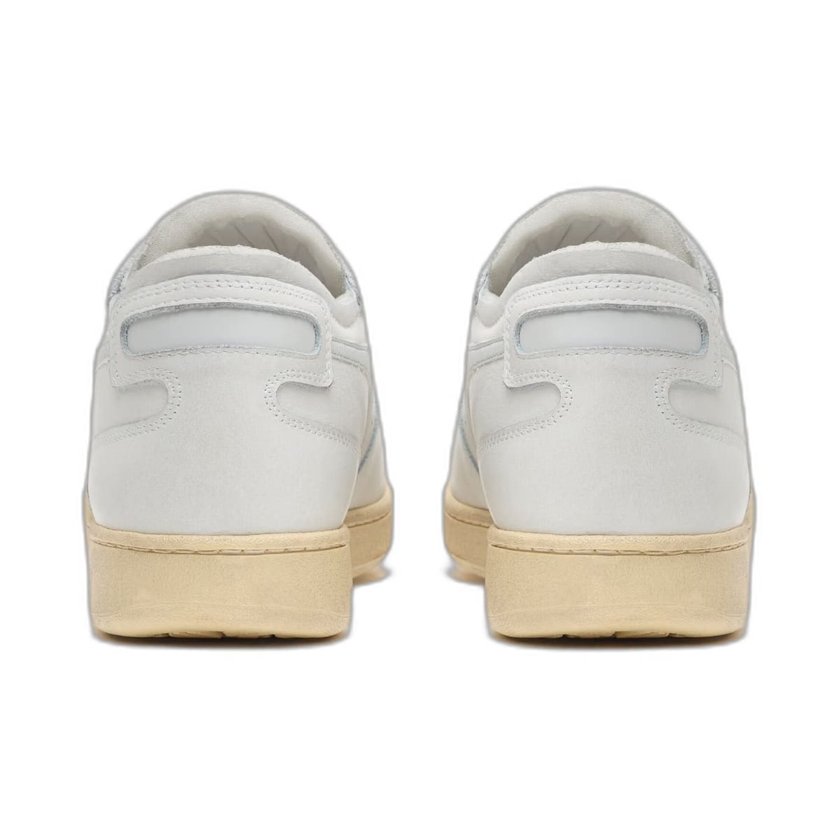 Diadora Mi Basket Row Cut White/Dawn Blue