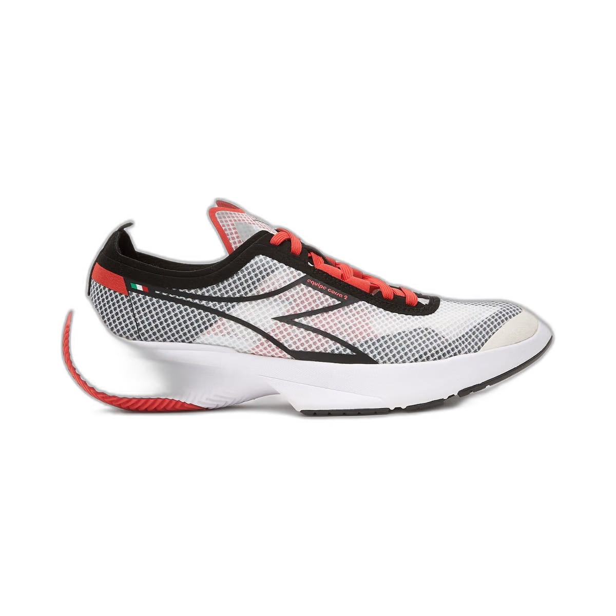 Diadora Equipe Corsa 2 White/Black/Fiery Red