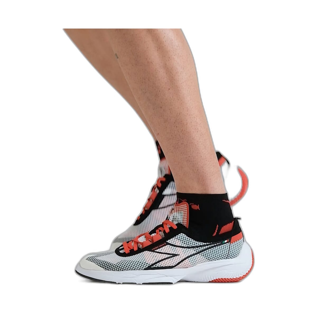 Diadora Equipe Corsa 2 White/Black/Fiery Red