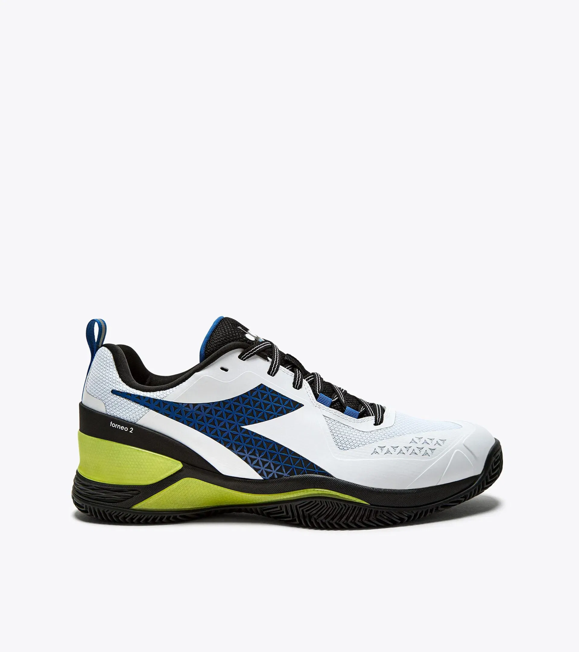 Diadora Blushield Torneo 2 Clay White/Deja Vu Blue/Black