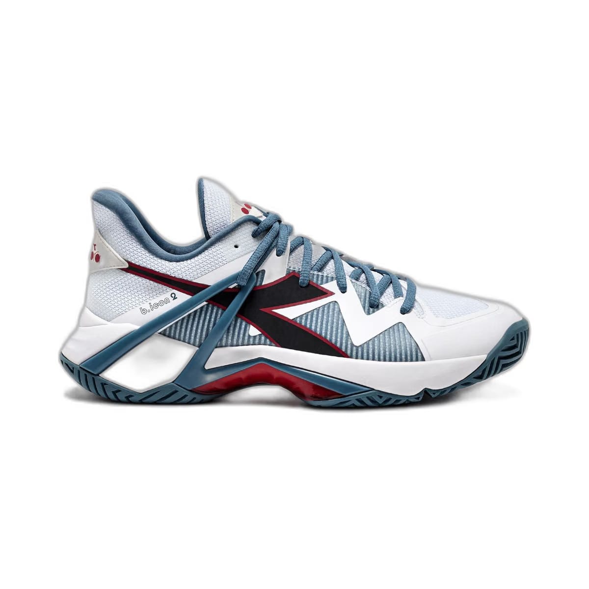 Diadora B.Icon 2 Ag White/Oceanview/Salsa