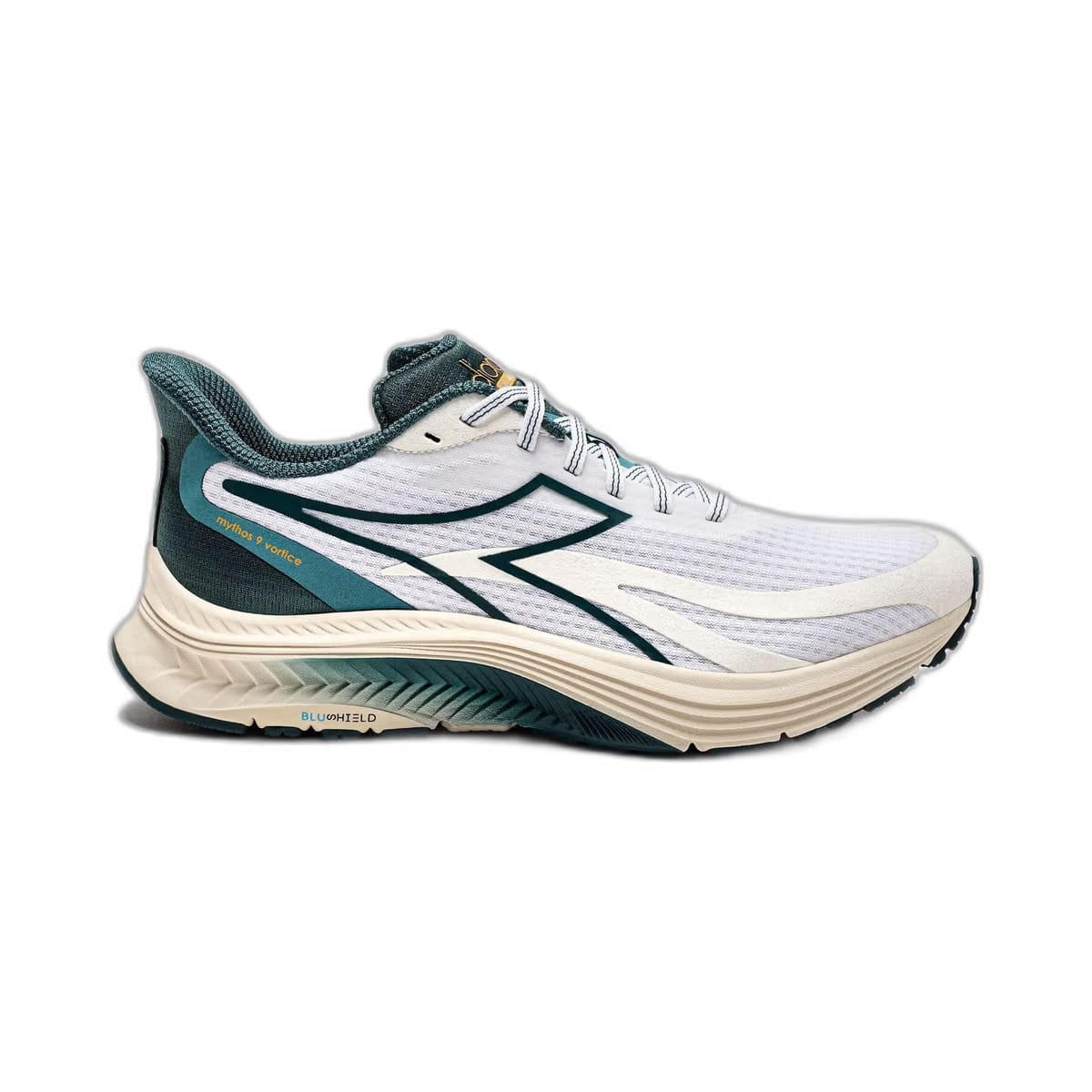 Diadora Mythos Blushield 9 Vortice Wht/Mediterranea/Whisper Wht